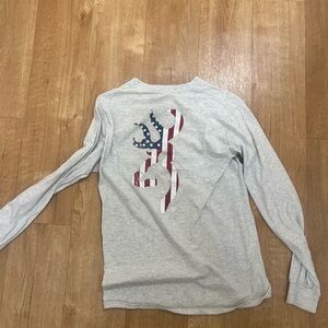 Gray browning Long Sleeve Shirt